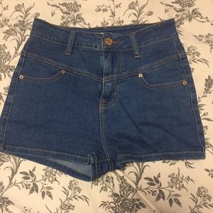 BDG High Waisted Jean Shorts